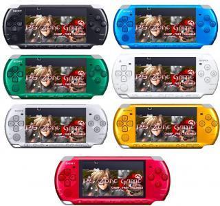 Playstation Portable Blue,Red,White 3006